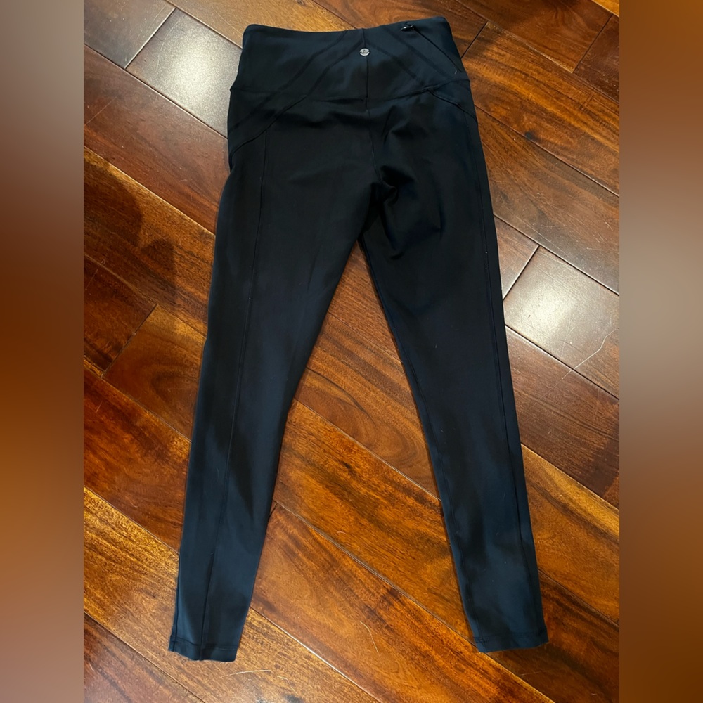 Prana black leggings, size medium